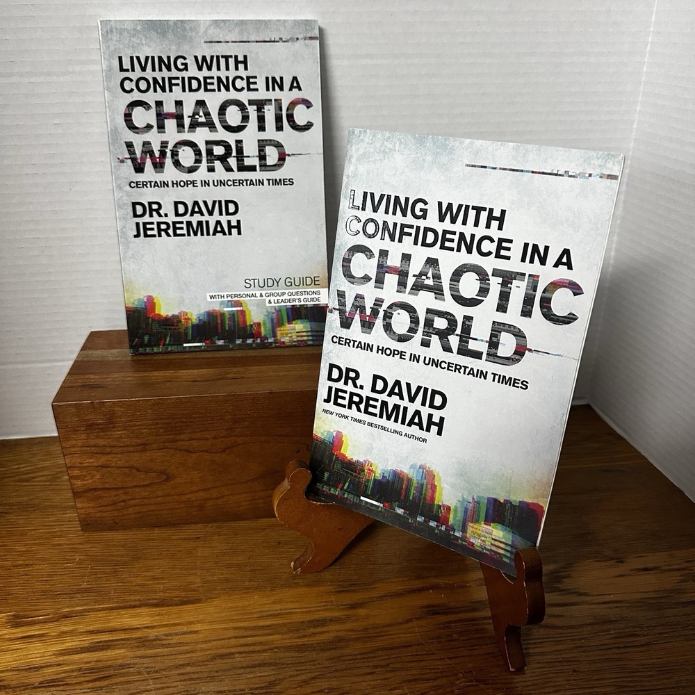 Living with Confidence in a Chaotic World -‎ David Jeremiah, Book & Study Guide